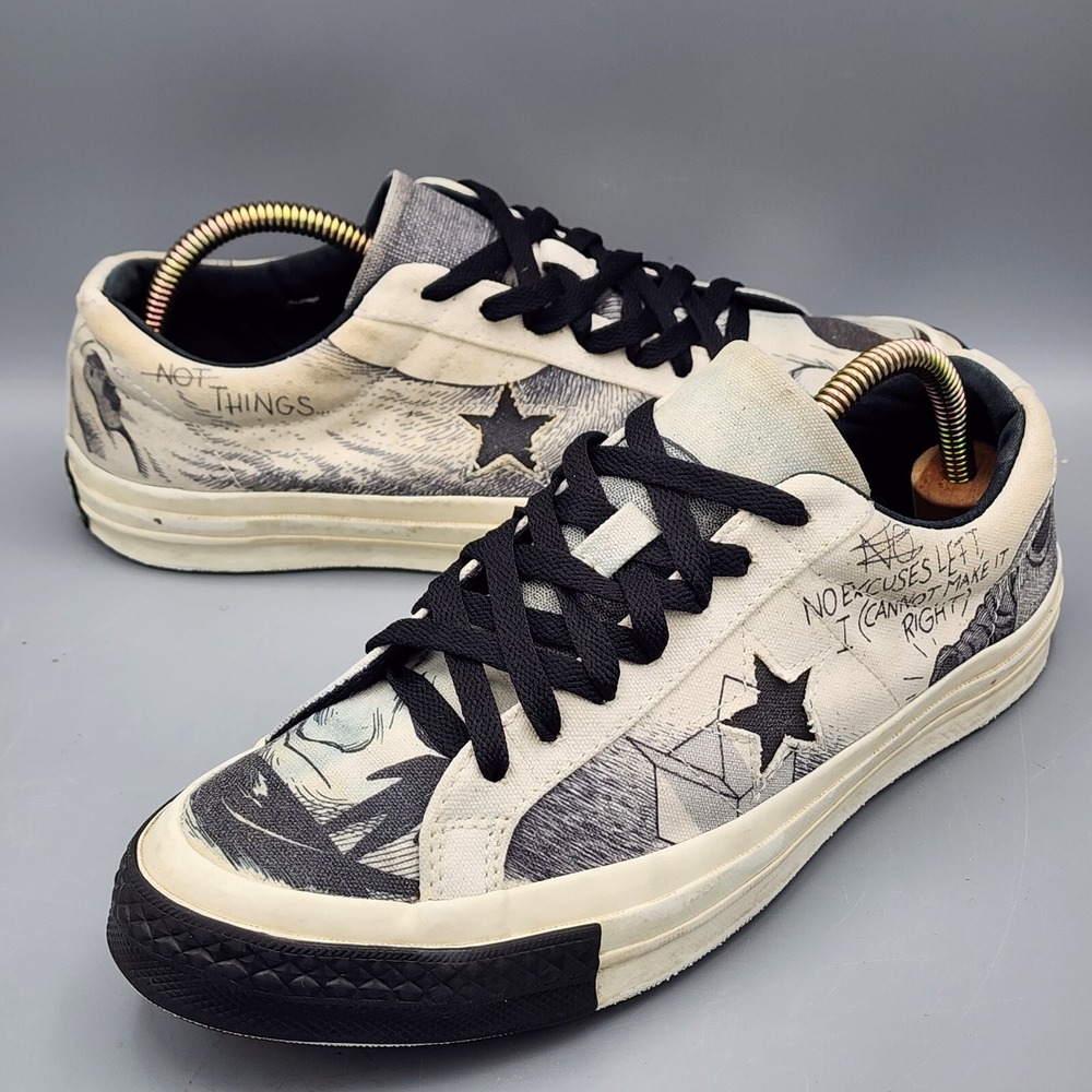 Converse x‎ Tyler The Creator x Footlocker 164533C Black/Beige Mens 8.5 W 10.5
